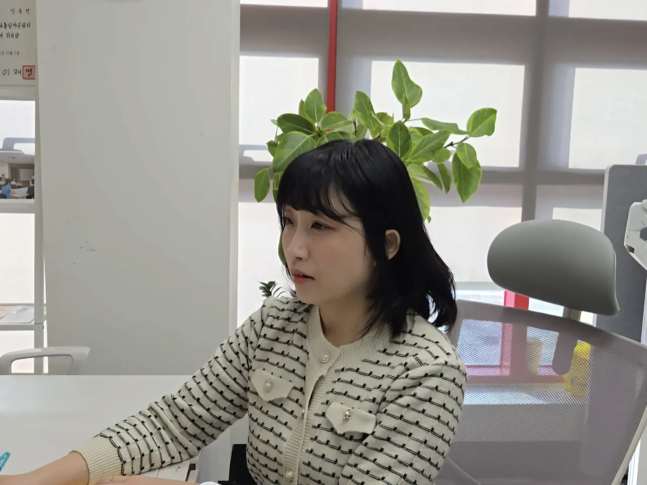 지역 생활법률 교육을 진행하는 장면